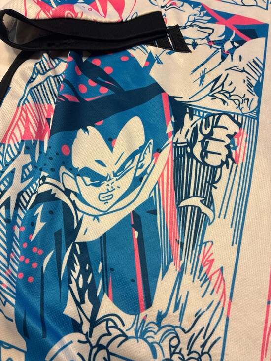 Adidas Japan National Team Special Edition Dragon Ball Z Vegeta Soccer Jersey - Picture 7 of 11